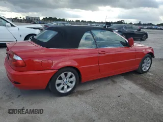 2005 BMW 3 Series 325Ci with VIN WBABW33485PL36370, listed as a Copart auction lot 83748104 with Not Provided miles and Non Repairable. Bid and sale history available at carsss.com. Image 3.