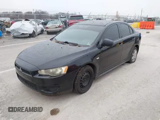 2010 Mitsubishi Lancer DE with VIN JA32U1FU2AU001270, listed as a IAAI auction lot 41567410 with 206,321 mi miles. Bid and sale history available at carsss.com. Image 2.