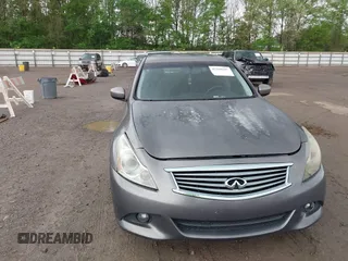 2011 Infiniti G37 x with VIN JN1CV6AR6BM405079, listed as a IAAI auction lot 42100281 with 224,952 mi miles. Bid and sale history available at carsss.com. Image 6.