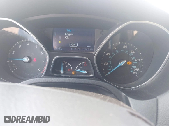 2013 Ford Focus SE with VIN 1FADP3F25DL379790, listed as a IAAI auction lot 42682997 with 126,589 mi miles and . Bid and sale history available at DreamBid. Image 7.
