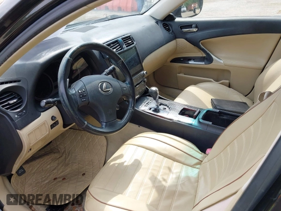 2006 Lexus IS 250 z VIN JTHCK262962002269, wystawiony jako IAAI lot #42508946 z przebiegiem Nie podano mil oraz . Historia ofert i sprzedaży dostępna na DreamBid. Obrazek 5.