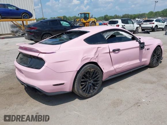 2020 Ford Mustang GT z VIN 1FA6P8CF5L5167150, wystawiony jako IAAI lot #42532222 z przebiegiem 72 292 mil mil oraz . Historia ofert i sprzedaży dostępna na DreamBid. Obrazek 4.