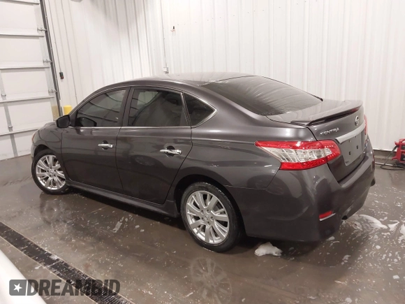 2014 Nissan Sentra SR with VIN 3N1AB7AP3EY308220, listed as a IAAI auction lot 41834263 with 192,118 mi miles and . Bid and sale history available at DreamBid. Image 3.