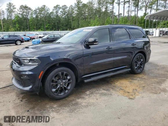 2023 Dodge Durango R/T Plus with VIN 1C4SDJCT6PC695571, listed as a Copart auction lot 54129245 with 12,119 mi miles and Salvage title. Bid and sale history available at DreamBid. Image 1.