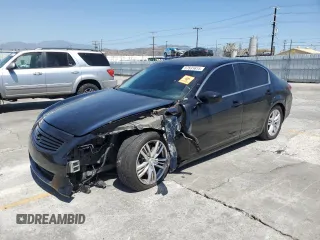 2013 Infiniti G37 Journey with VIN JN1CV6APXDM722655, listed as a Copart auction lot 57531615 with 150,431 mi miles and Salvage title. Bid and sale history available at DreamBid. Image 1.