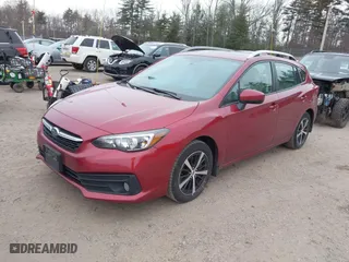 2022 Subaru Impreza Premium with VIN 4S3GTAD68N3701286, listed as a IAAI auction lot 41256344 with 62,339 mi miles. Bid and sale history available at carsss.com. Image 17.