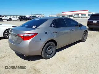 2015 Toyota Corolla L with VIN 2T1BURHE5FC409823, listed as a IAAI auction lot 41628330 with 125,923 mi miles and . Bid and sale history available at DreamBid. Image 4.