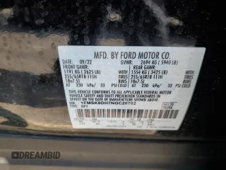 2022 Ford Explorer XLT with VIN 1FMSK8DH7NGC20702, listed as a Copart auction lot 60247555 with 15,278 mi miles and Salvage title. Bid and sale history available at DreamBid. Image 13.