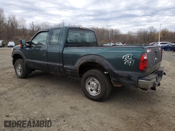 2011 Ford Super Duty F-250 SRW XL with VIN 1FT7X2B69BEA74708, listed as a Copart auction lot 46796725 with 156,521 mi miles and Clean Title. Bid and sale history available at carsss.com. Image 2.