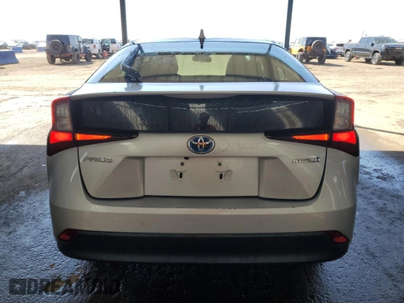 2022 Toyota Prius L Eco with VIN JTDKAMFU0N3175006, listed as a Copart auction lot 53269105 with 71,988 mi miles and Non Repairable. Bid and sale history available at carsss.com. Image 6.