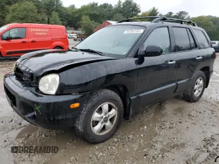 2006 Hyundai Santa Fe GLS with VIN KM8SC13E46U039698, listed as a Copart auction lot 72784154 with 154,107 mi miles and Non Repairable. Bid and sale history available at carsss.com. Image 1.