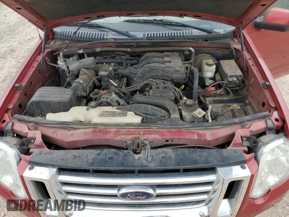 2010 Ford Explorer Eddie Bauer with VIN 1FMEU7EE4AUA40756, listed as a Copart auction lot 53903275 with 185,059 mi miles and Clean Title. Bid and sale history available at carsss.com. Image 12.