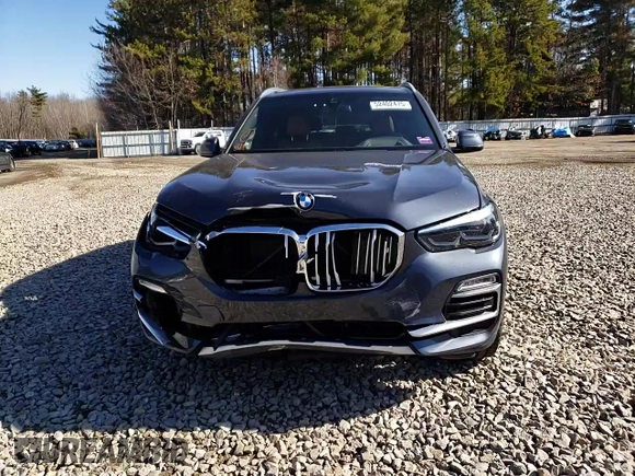 2021 BMW X5 xDrive40i with VIN 5UXCR6C06M9E05140, listed as a Copart auction lot 52402475 with 47,869 mi miles and Salvage title. Bid and sale history available at DreamBid. Image 12.