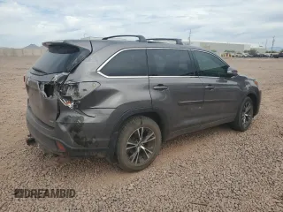 2018 Toyota Highlander LE with VIN 5TDBZRFHXJS812985, listed as a Copart auction lot 58732535 with 93,411 mi miles and Salvage title. Bid and sale history available at DreamBid. Image 3.
