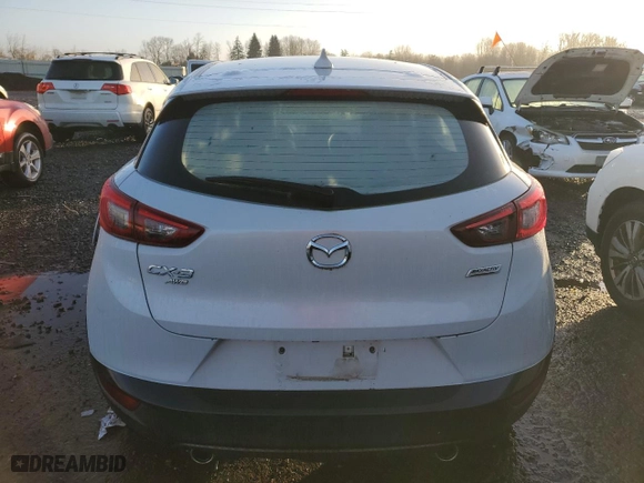 2016 Mazda CX-3 Touring with VIN JM1DKBC7XG0110631, listed as a Copart auction lot 82221324 with 20,922 mi miles and Salvage Title. Bid and sale history available at carsss.com. Image 6.