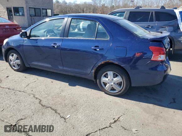 2008 Toyota Yaris with VIN JTDBT923484024267, listed as a Copart auction lot 46183595 with 180,534 mi miles and Salvage Title. Bid and sale history available at carsss.com. Image 2.