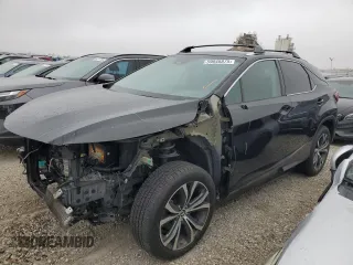 2018 Lexus RX 350 z VIN 2T2ZZMCA7JC103475, wystawiony jako Copart lot #59048875 z przebiegiem 78 066 mil mil oraz Szkoda całkowita • Salvage title. Historia ofert i sprzedaży dostępna na DreamBid. Obrazek 1.