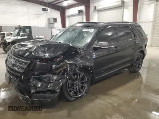 2018 Ford Explorer XLT with VIN 1FM5K8D85JGB49698, listed as a Copart auction lot 59345915 with Not provided miles and Salvage title. Bid and sale history available at DreamBid. Image 1.