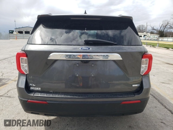 2020 Ford Explorer XLT with VIN 1FMSK8DH4LGB09859, listed as a Copart auction lot 50464775 with 42,541 mi miles and Salvage Title. Bid and sale history available at carsss.com. Image 6.