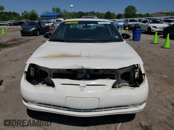 2003 Chevrolet Monte Carlo LS with VIN 2G1WW12E539416216, listed as a Copart auction lot 52154375 with 205,309 mi miles and Salvage Title. Bid and sale history available at carsss.com. Image 5.
