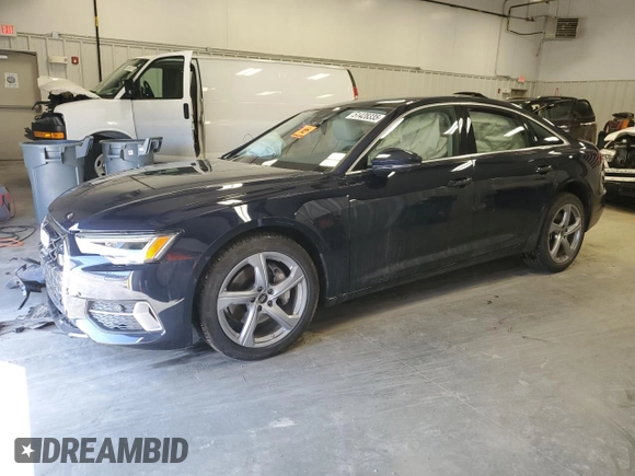 2024 Audi A6 Premium Plus with VIN WAUE3BF20RN041128, listed as a Copart auction lot 51428335 with Not Provided miles and Salvage Title. Bid and sale history available at DreamBid. Image 1.