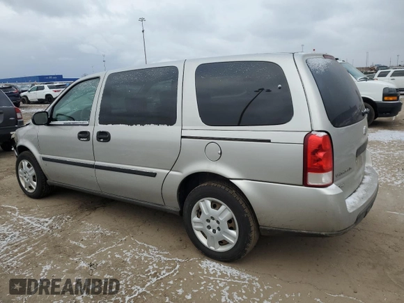 2008 Chevrolet Uplander LS with VIN 1GNDV23W18D107617, listed as a Copart auction lot 87189924 with 82,727 mi miles and Clean Title. Bid and sale history available at carsss.com. Image 2.