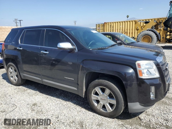 2013 GMC Terrain SLE with VIN 2GKALMEK5D6192367, listed as a Copart auction lot 56121715 with 118,129 mi miles and Salvage title. Bid and sale history available at DreamBid. Image 4.