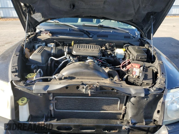 2006 Dodge Dakota SLT with VIN 1D7HW42K46S524262, listed as a Copart auction lot 82985654 with 124,170 mi miles and Salvage Title. Bid and sale history available at DreamBid. Image 11.