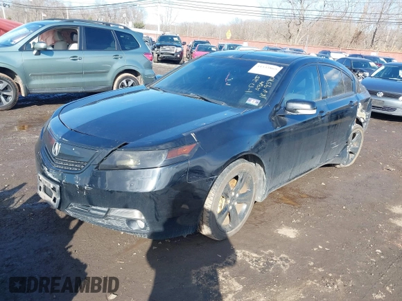 2013 Acura TL Technology z VIN 19UUA9F59DA000912, wystawiony jako IAAI lot #41533865 z przebiegiem 164 690 mil mil oraz . Historia ofert i sprzedaży dostępna na DreamBid. Obrazek 2.