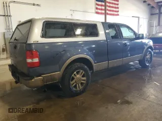 2005 Ford F-150 XLT with VIN 1FTPX125X5NB81756, listed as a Copart auction lot 57835215 with 208,233 mi miles and Salvage title. Bid and sale history available at DreamBid. Image 3.