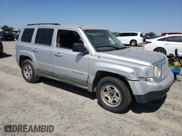 2011 Jeep Patriot Sport with VIN 1J4NT1GB5BD252536, listed as a Copart auction lot 65408345 with 195,394 mi miles and Clean title. Bid and sale history available at DreamBid. Image 4.