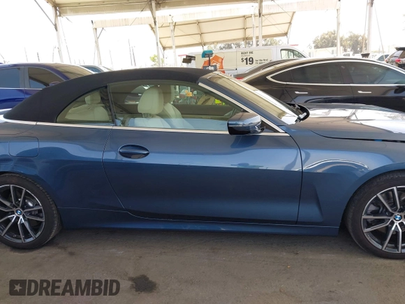 2024 BMW 4 Series 430i с VIN WBA23AT05RCP03975, выставлен на аукционе IAAI как лот 42488080 с пробегом 18 587 миль миль и . История ставок и продаж доступна на DreamBid. Изображение 13.