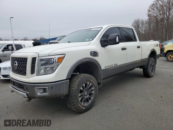 2016 Nissan Titan XD PRO-4X with VIN 1N6BA1F41GN515119, listed as a Copart auction lot 85419494 with 180,435 mi miles and Clean Title. Bid and sale history available at carsss.com. Image 1.