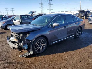 2017 Subaru Legacy Sport with VIN 4S3BNAS60H3002620, listed as a Copart auction lot 46554705 with 119,734 mi miles and Salvage Title. Bid and sale history available at carsss.com. Image 1.