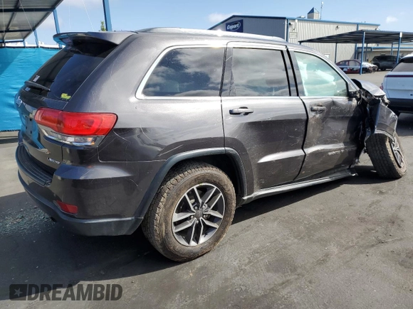2019 Jeep Grand Cherokee Altitude with VIN 1C4RJFAG5KC591141, listed as a Copart auction lot 56885105 with 88,000 mi miles and Salvage title. Bid and sale history available at DreamBid. Image 3.