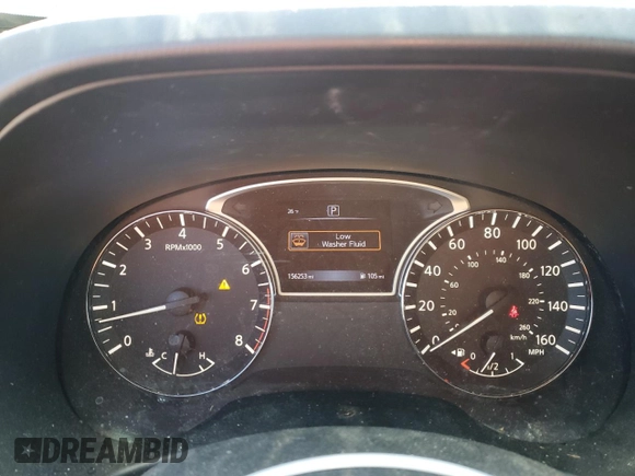 2016 Nissan Pathfinder S with VIN 5N1AR2MN5GC667968, listed as a Copart auction lot 89003405 with 156,253 mi miles and Salvage Title. Bid and sale history available at carsss.com. Image 9.