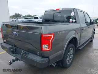 2015 Ford F-150 XL with VIN 1FTEW1CG4FKD66995, listed as a IAAI auction lot 41520841 with 178,247 mi miles. Bid and sale history available at carsss.com. Image 4.