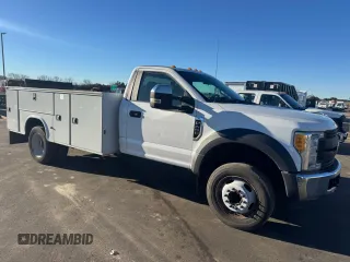 2017 Ford Super Duty F-450 DRW XL with VIN 1FDUF4GY3HEC11349, listed as a Copart auction lot 83480474 with 177,008 mi miles and Clean Title. Bid and sale history available at carsss.com. Image 1.