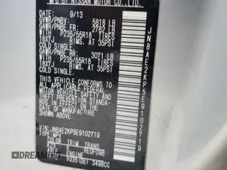 2014 Nissan Quest S z VIN JN8AE2KP5E9102719, wystawiony jako Copart lot #59375775 z przebiegiem 127 220 mil mil oraz Szkoda całkowita • Salvage title. Historia ofert i sprzedaży dostępna na DreamBid. Obrazek 13.