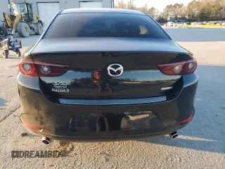 2025 Mazda 3 S Select Sport with VIN JM1BPABM0S1765829, listed as a Copart auction lot 87553785 with 1,283 mi miles and Salvage Title. Bid and sale history available at DreamBid. Image 6.