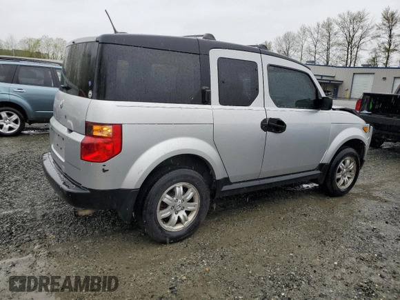 2008 Honda Element EX with VIN 5J6YH18758L000406, listed as a Copart auction lot 52365135 with 193,725 mi miles and Salvage Title. Bid and sale history available at DreamBid. Image 3.