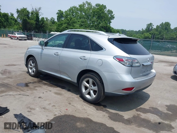 2012 Lexus RX 350 with VIN 2T2BK1BA5CC129386, listed as a IAAI auction lot 42503827 with 123,554 mi miles and . Bid and sale history available at DreamBid. Image 3.