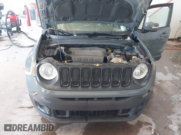 2018 Jeep Renegade Altitude with VIN ZACCJABB1JPG81585, listed as a IAAI auction lot 41299184 with 96,134 mi miles and . Bid and sale history available at DreamBid. Image 10.
