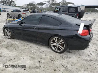 2017 BMW 4 Series 440i with VIN WBA4P1C55HK522257, listed as a Copart auction lot 45650085 with 89,002 mi miles and Salvage Title. Bid and sale history available at carsss.com. Image 2.