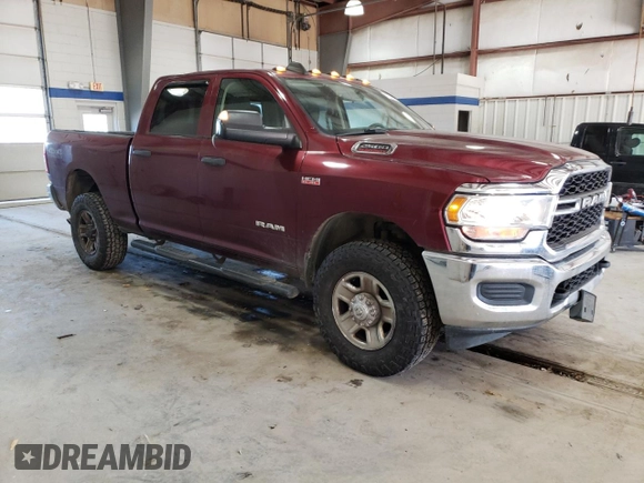 2019 Ram 2500 Tradesman with VIN 3C6UR5CJ4KG619523, listed as a Copart auction lot 47282515 with 113,965 mi miles and Salvage Title. Bid and sale history available at carsss.com. Image 4.