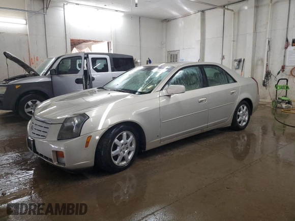 2007 Cadillac CTS with VIN 1G6DP577970198278, listed as a Copart auction lot 74017284 with 0 mi miles and Non Repairable. Bid and sale history available at carsss.com. Image 1.