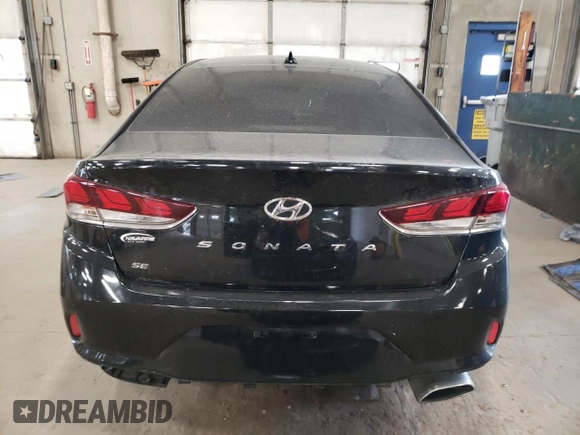2019 Hyundai Sonata SE with VIN 5NPE24AF9KH762503, listed as a Copart auction lot 53690485 with 76,278 mi miles and Salvage Title. Bid and sale history available at carsss.com. Image 6.
