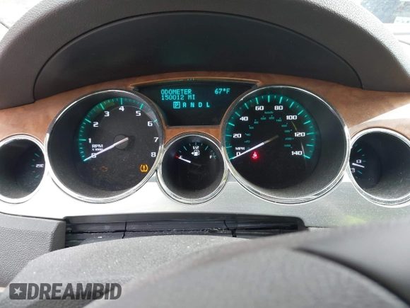 2009 Buick Enclave CXL with VIN 5GAER23D89J189091, listed as a IAAI auction lot 41727341 with 150,012 mi miles and . Bid and sale history available at DreamBid. Image 7.