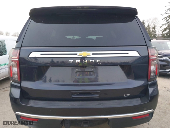 2023 Chevrolet Tahoe LT with VIN 1GNSCNKD2PR320429, listed as a IAAI auction lot 41473602 with 55,222 mi miles. Bid and sale history available at carsss.com. Image 16.