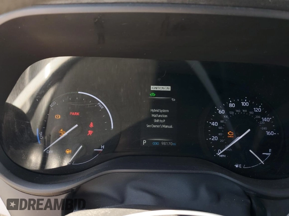 2021 Toyota Sienna LE with VIN 5TDKRKEC9MS035667, listed as a Copart auction lot 53754995 with 98,170 mi miles and Salvage title. Bid and sale history available at DreamBid. Image 9.